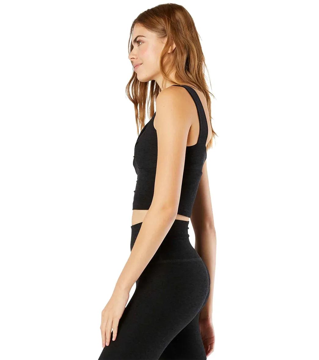 Beyond Yoga Spacedye Don't Get Twisted Cropped Yoga Tank