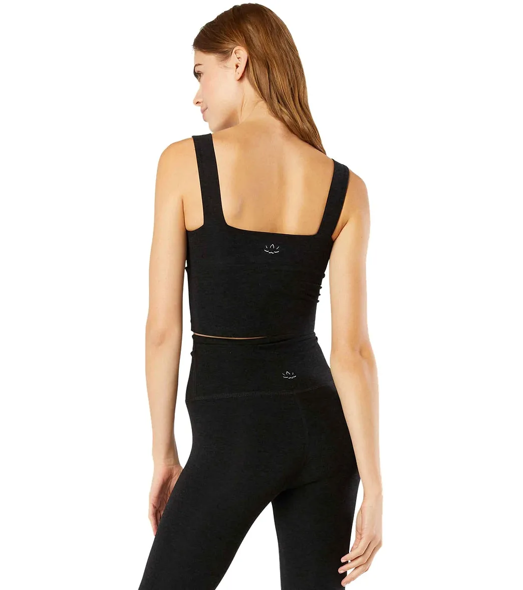 Beyond Yoga Spacedye Don't Get Twisted Cropped Yoga Tank