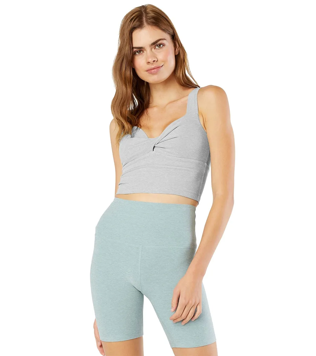 Beyond Yoga Spacedye Don't Get Twisted Cropped Yoga Tank