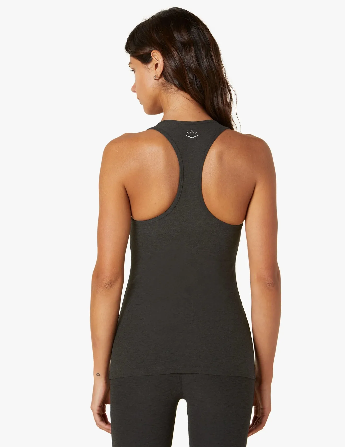 Beyond Yoga Spacedye Step Up Racerback Tank - Darkest Night