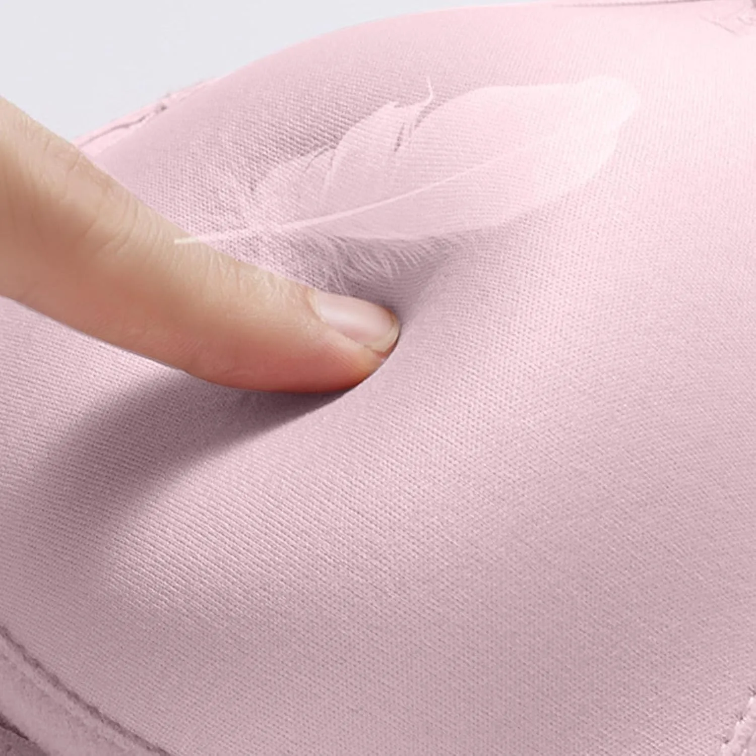 Binmer Lace Bras for Women Sponge Cup Front Closure Bras for Middle-Aged and Elderly Plus Size Full Coverage Bras No Wire Bra