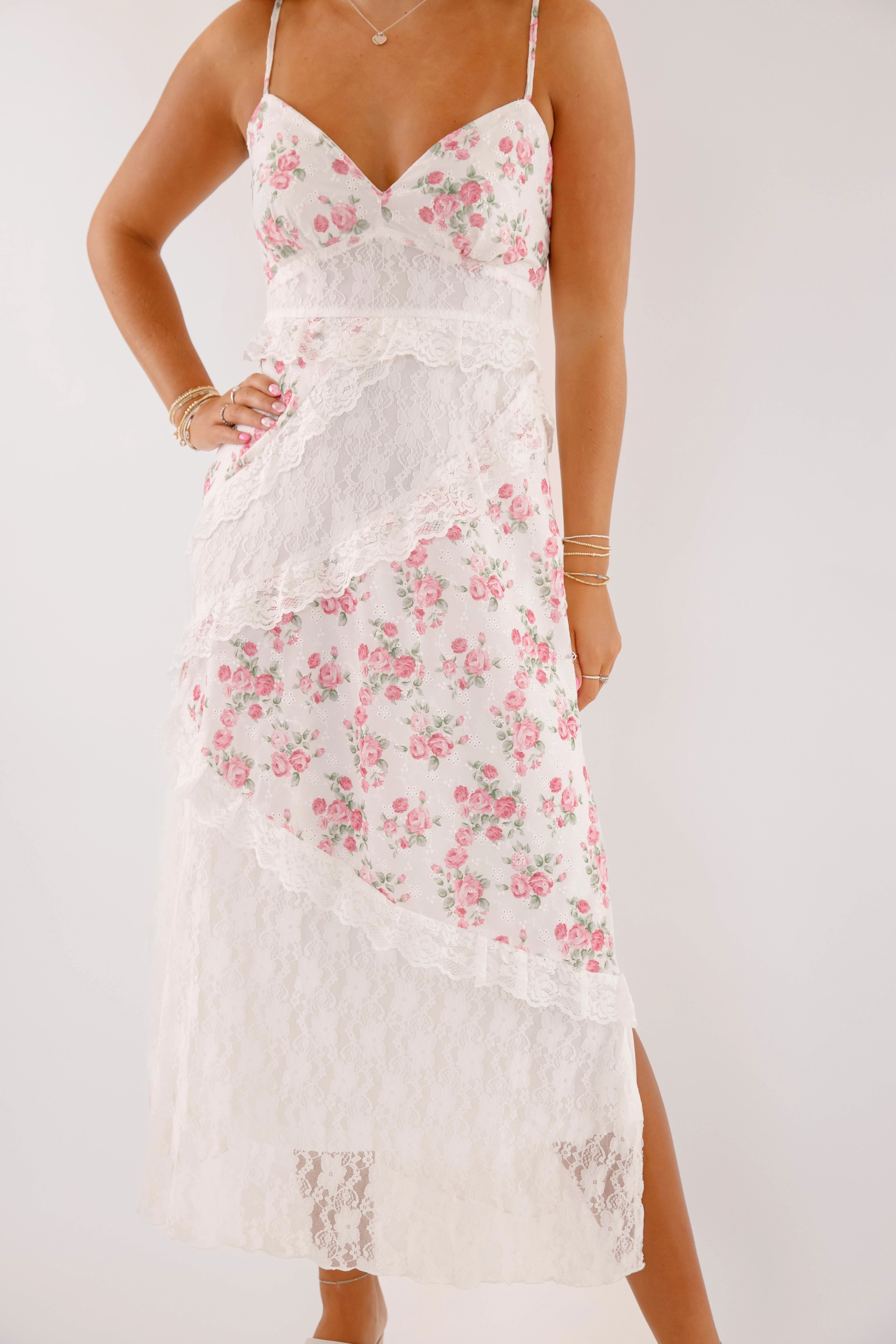 Catching Memories Midi Dress Airy Drape