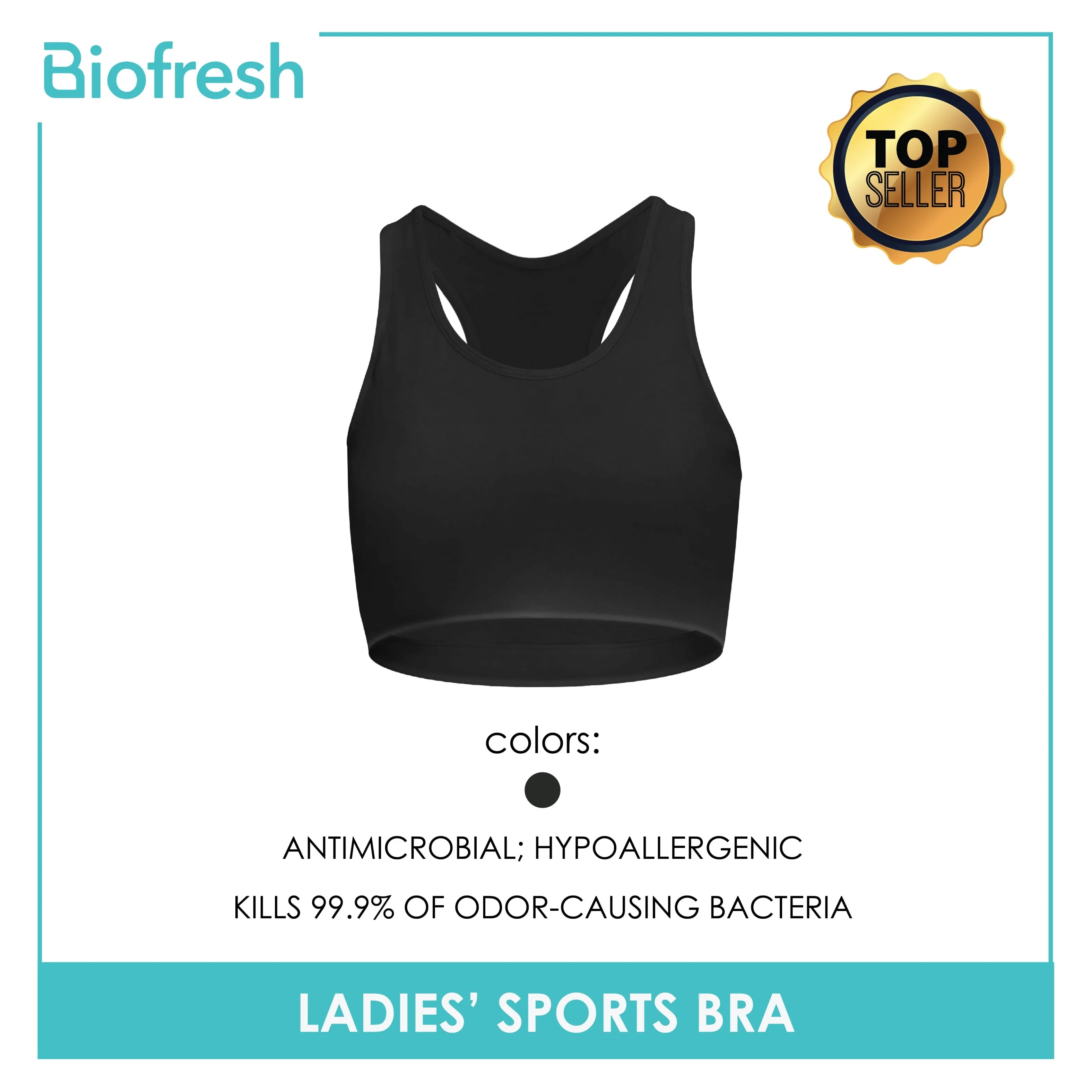 Biofresh ULBR4 Ladies Sports Bra 1 Piece