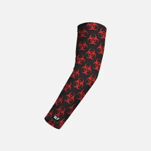 Biohazard Red Pattern Kids Arm Sleeve