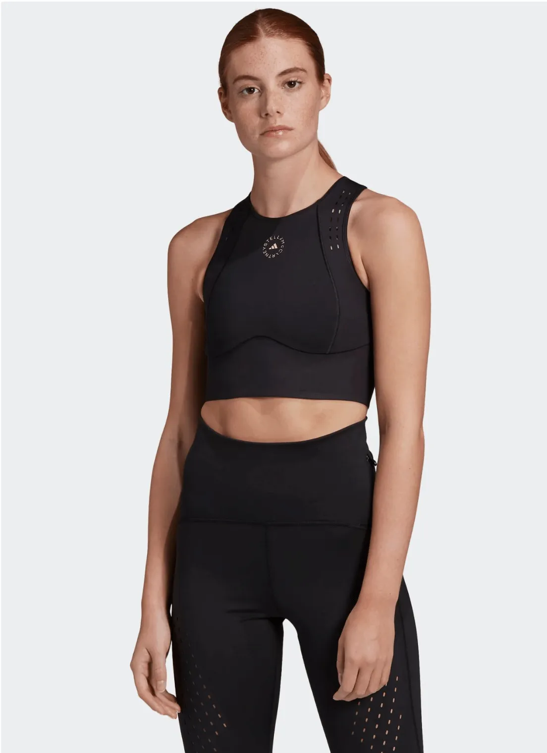 Black TruePurpose Crop Top