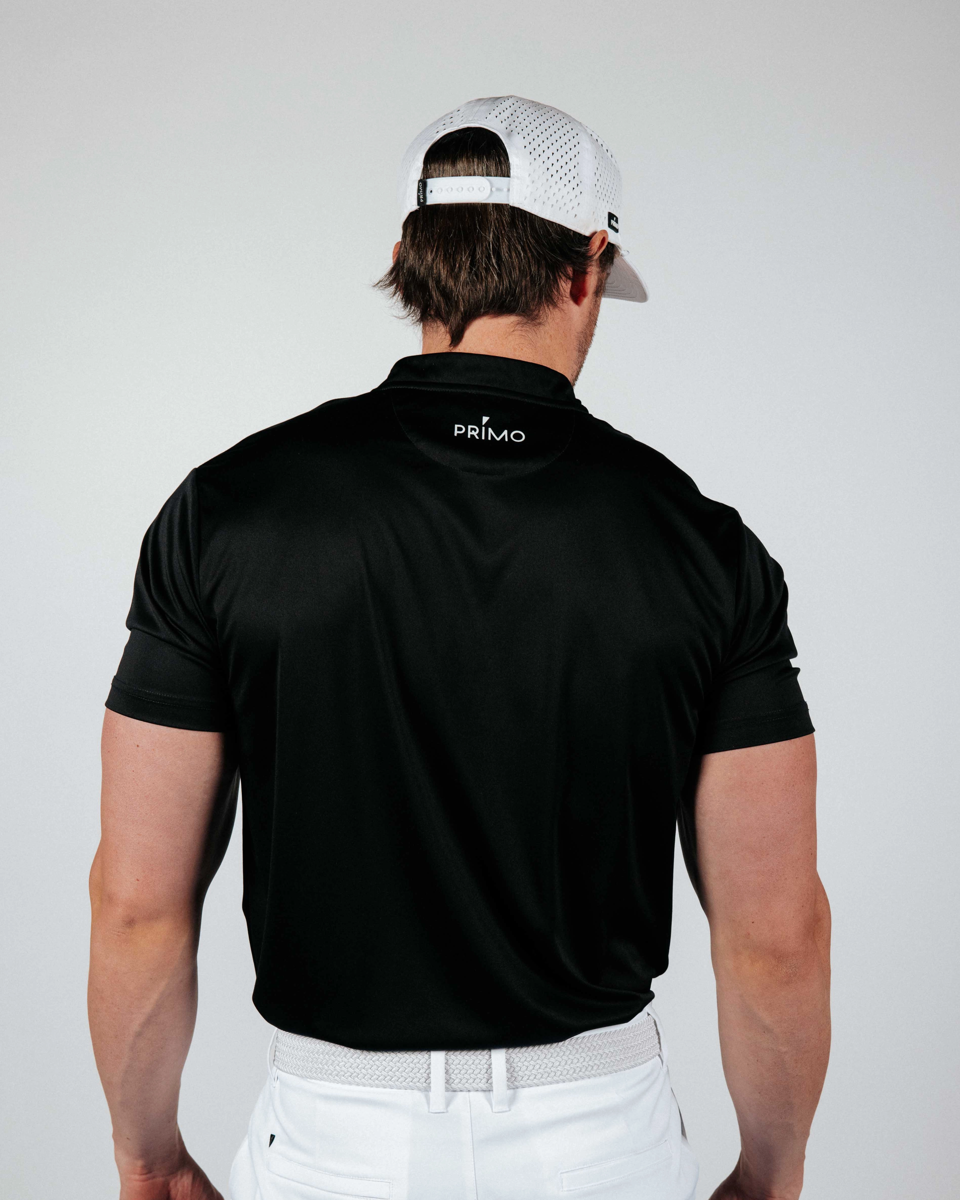 Easy Care Material UniversalFit Black Blade Polo