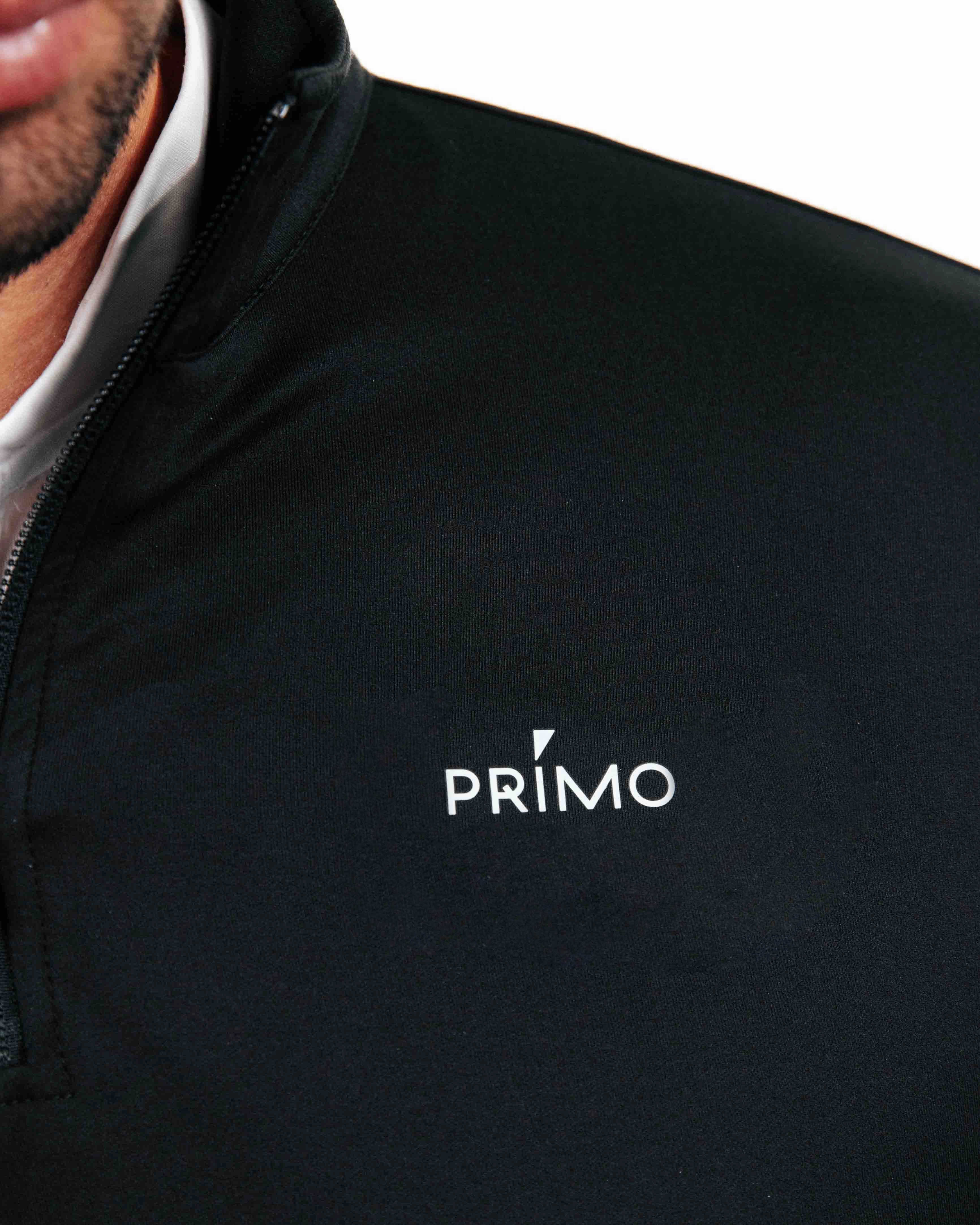 VentilatedBackPanel Black Classic Quarter Zip