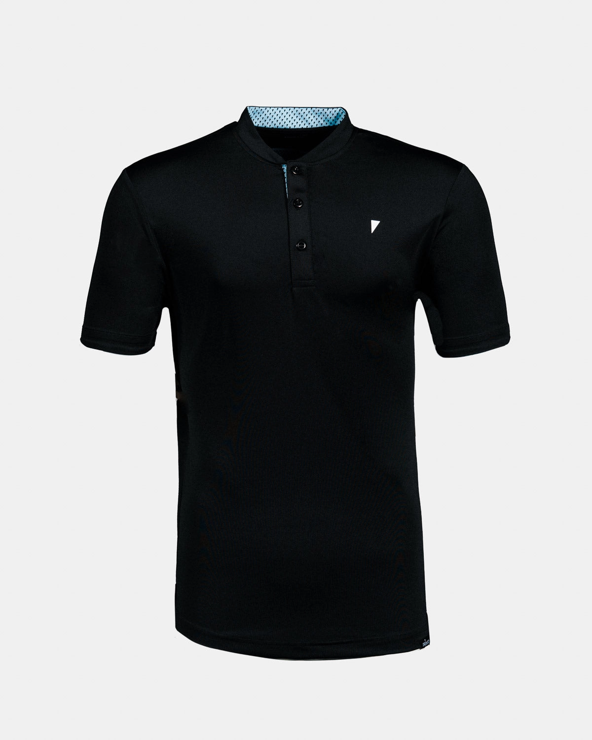 Black Ice Blade Polo BreathableMoistureBarrier FlatlockStitching
