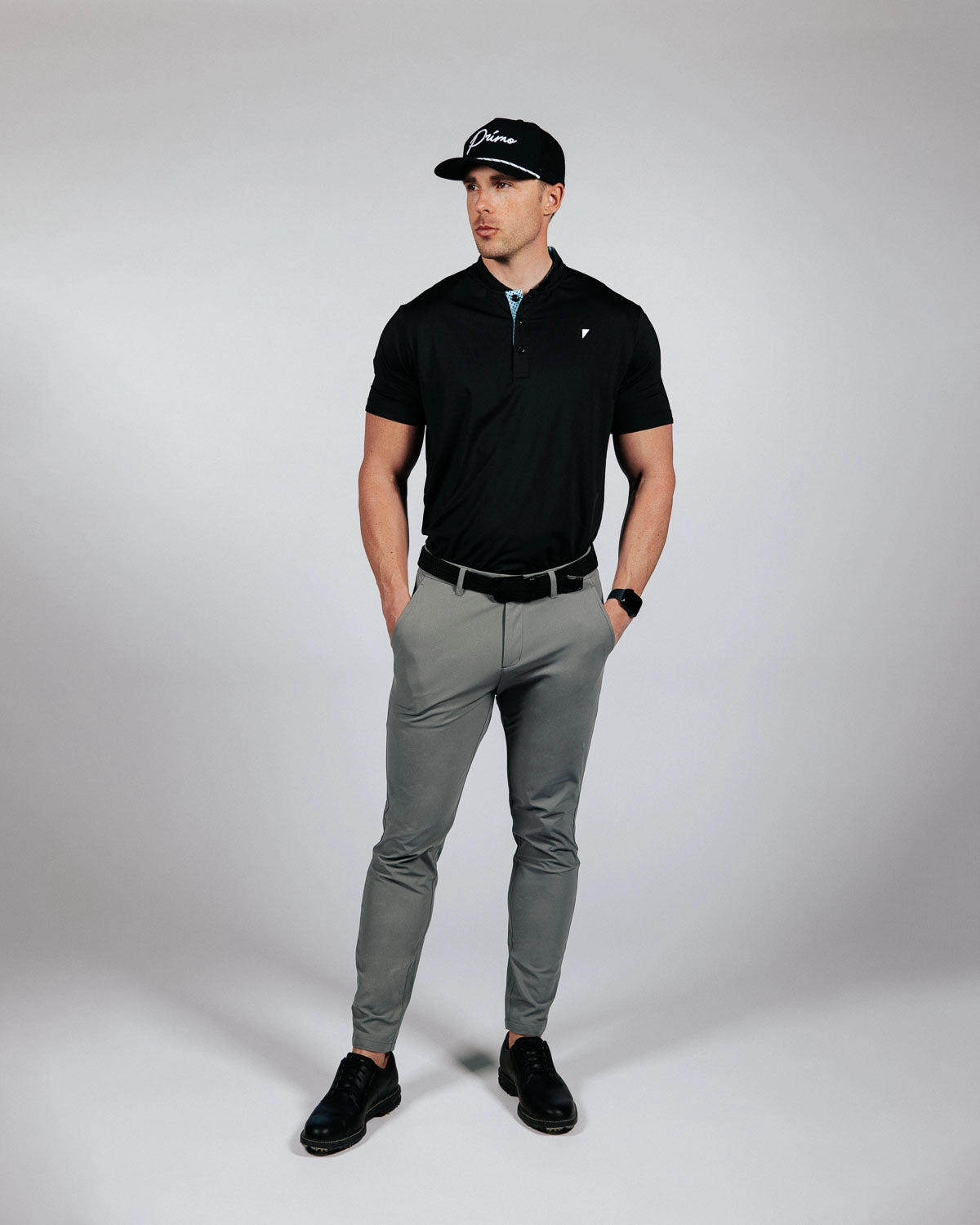 Hidden Zipper FeatherlightConstruction Black Ice Blade Polo