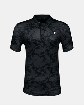 ElasticEdgeBinding Black Splatter Blade Polo