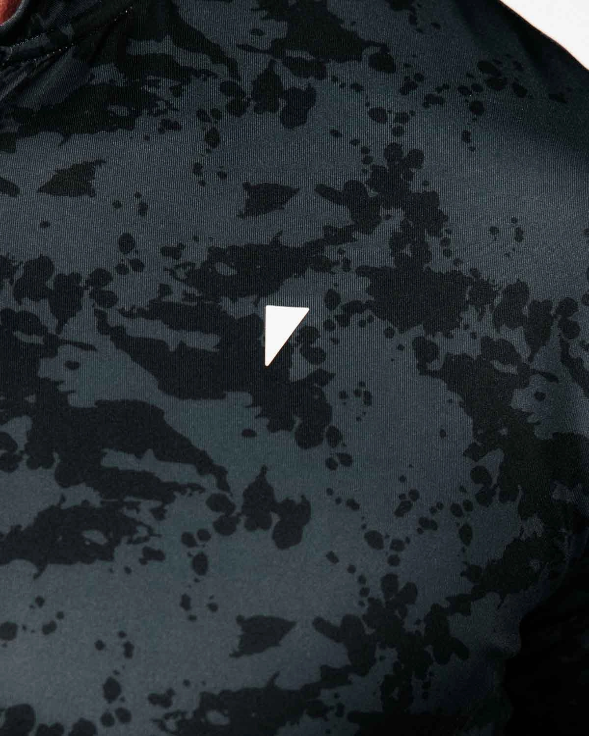 Everyday Look QuickDry Textile Black Splatter Blade Polo