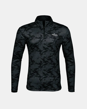 Tencel Blend Fabric Smooth Interior Lining Black Splatter Classic Quarter Zip