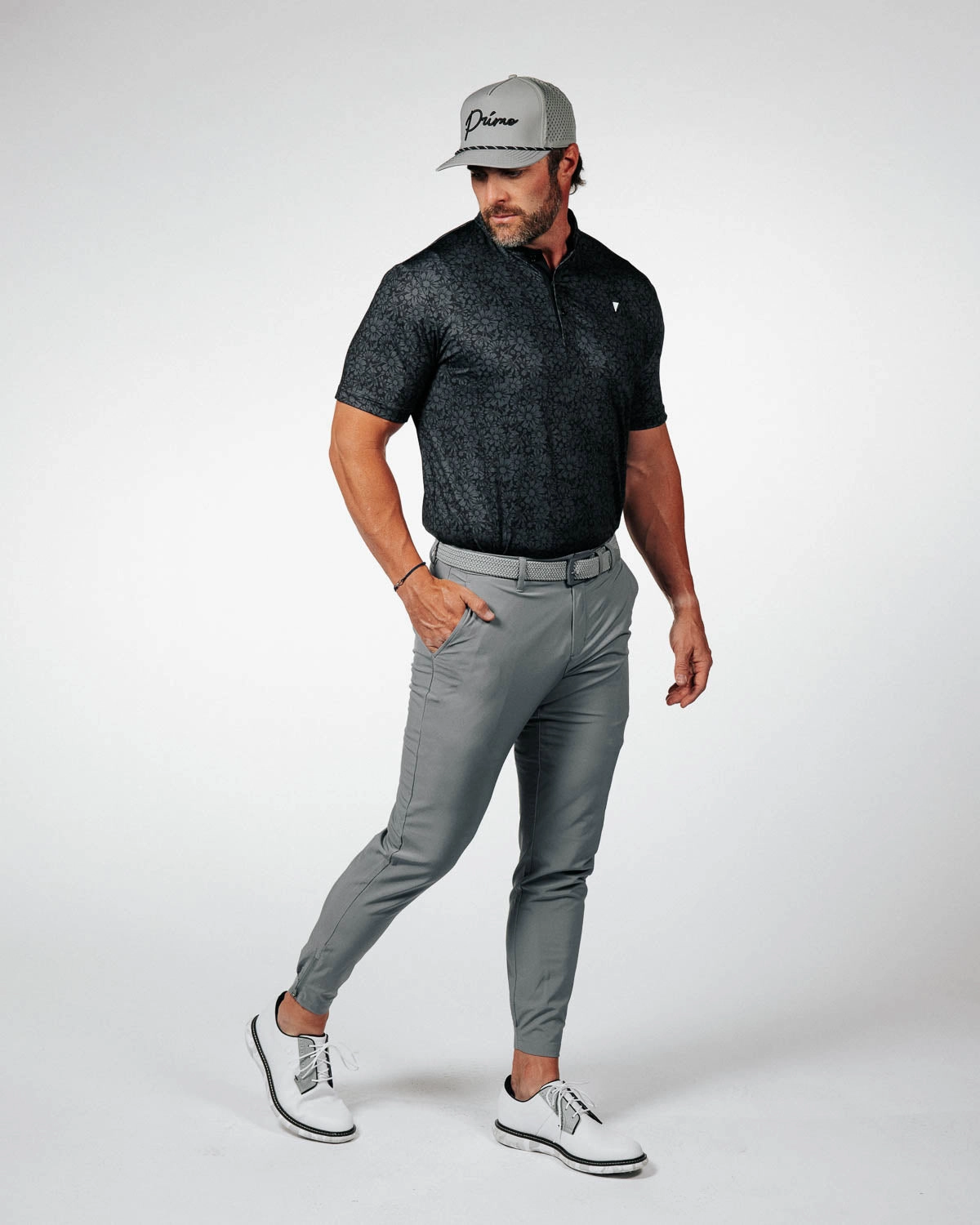 Reinforced Shoulder Panels Black Sunflower Blade Polo