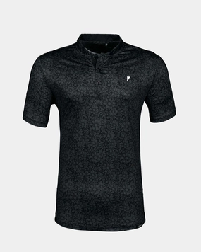 Black Sunflower Blade Polo Hypoallergenic Textile Reflective Trims