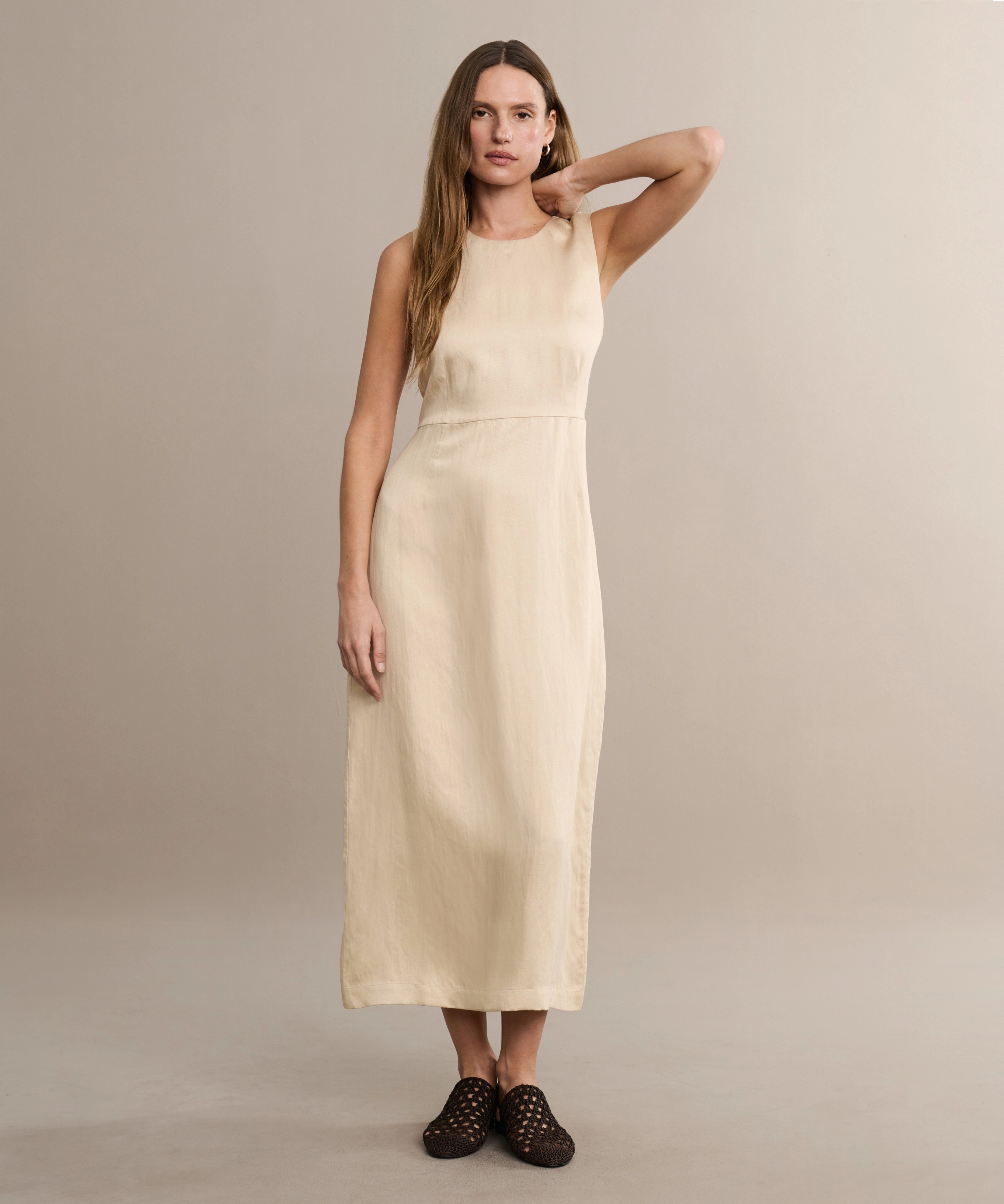 Timeless Soft Tailored Waistband Blair Dress