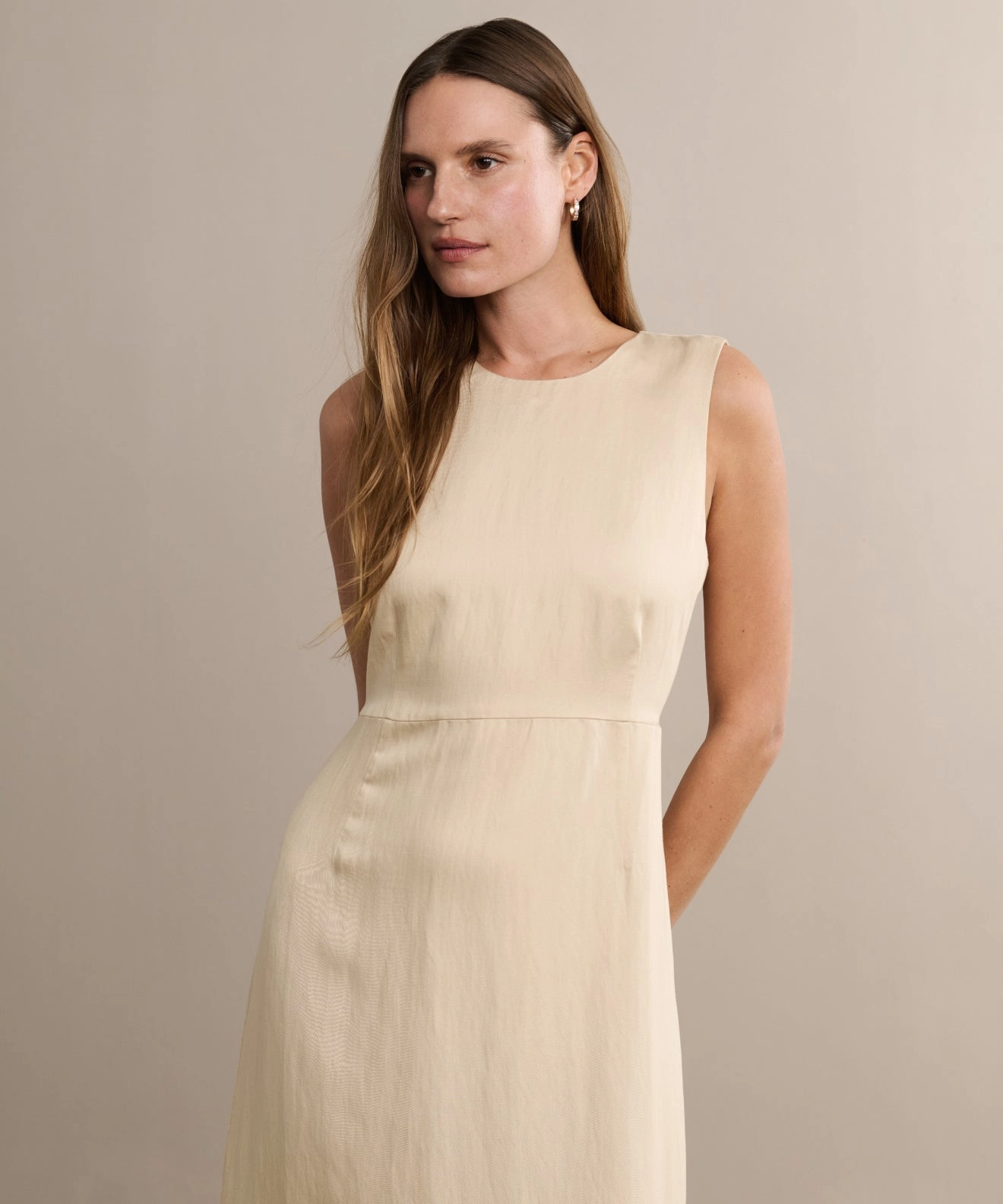 Sleek Drape Emerging-Brand Blair Dress