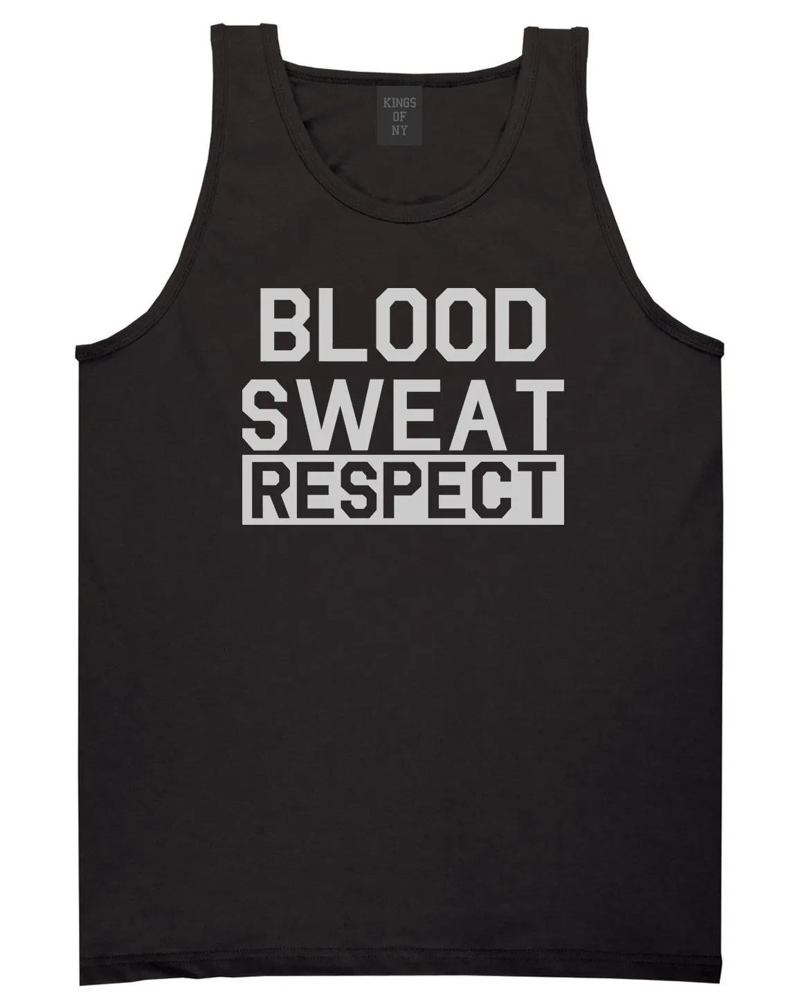 Blood Sweat Respect Gym Workout Mens Tank Top Shirt