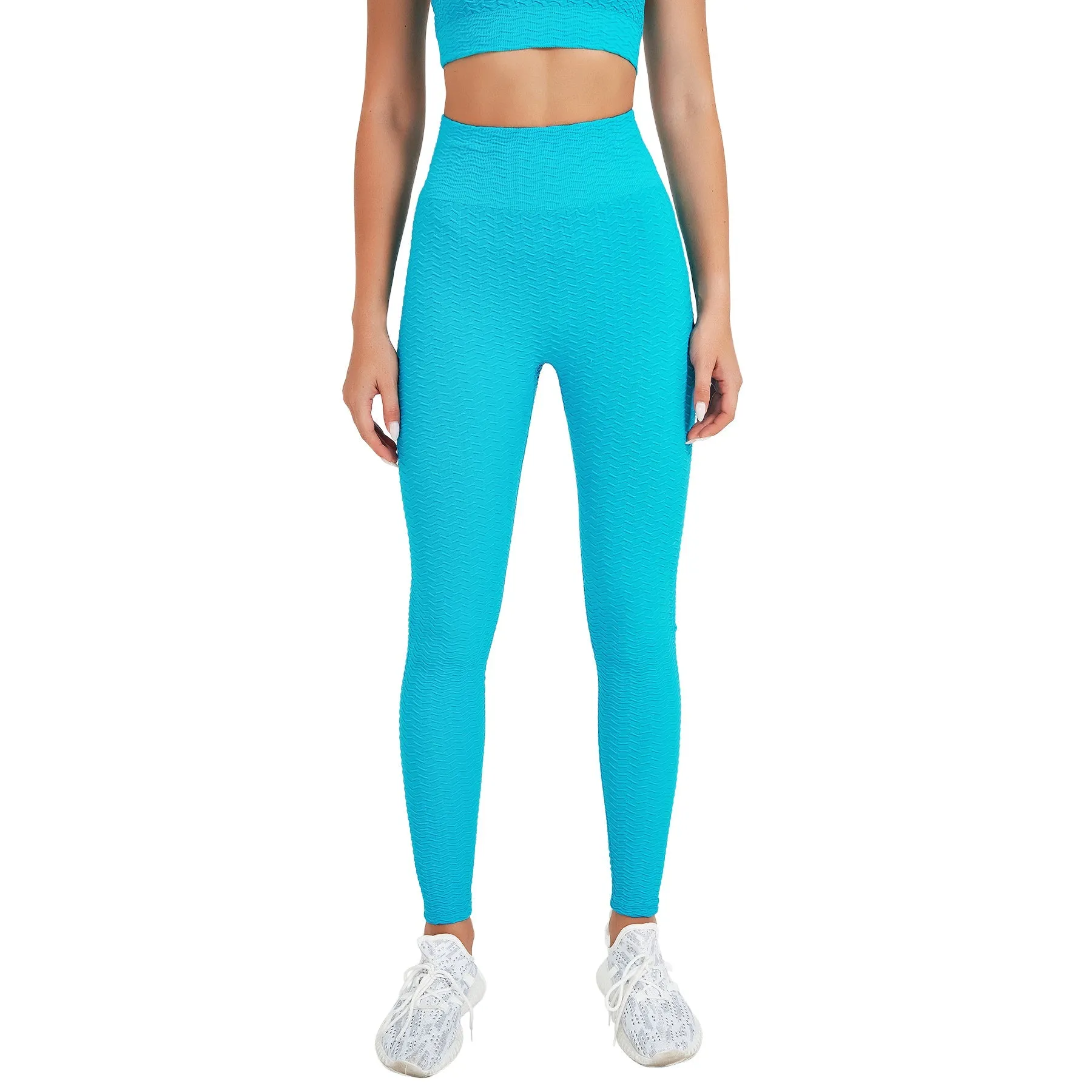 Blue Brilliance Cheeky Boost Leggings