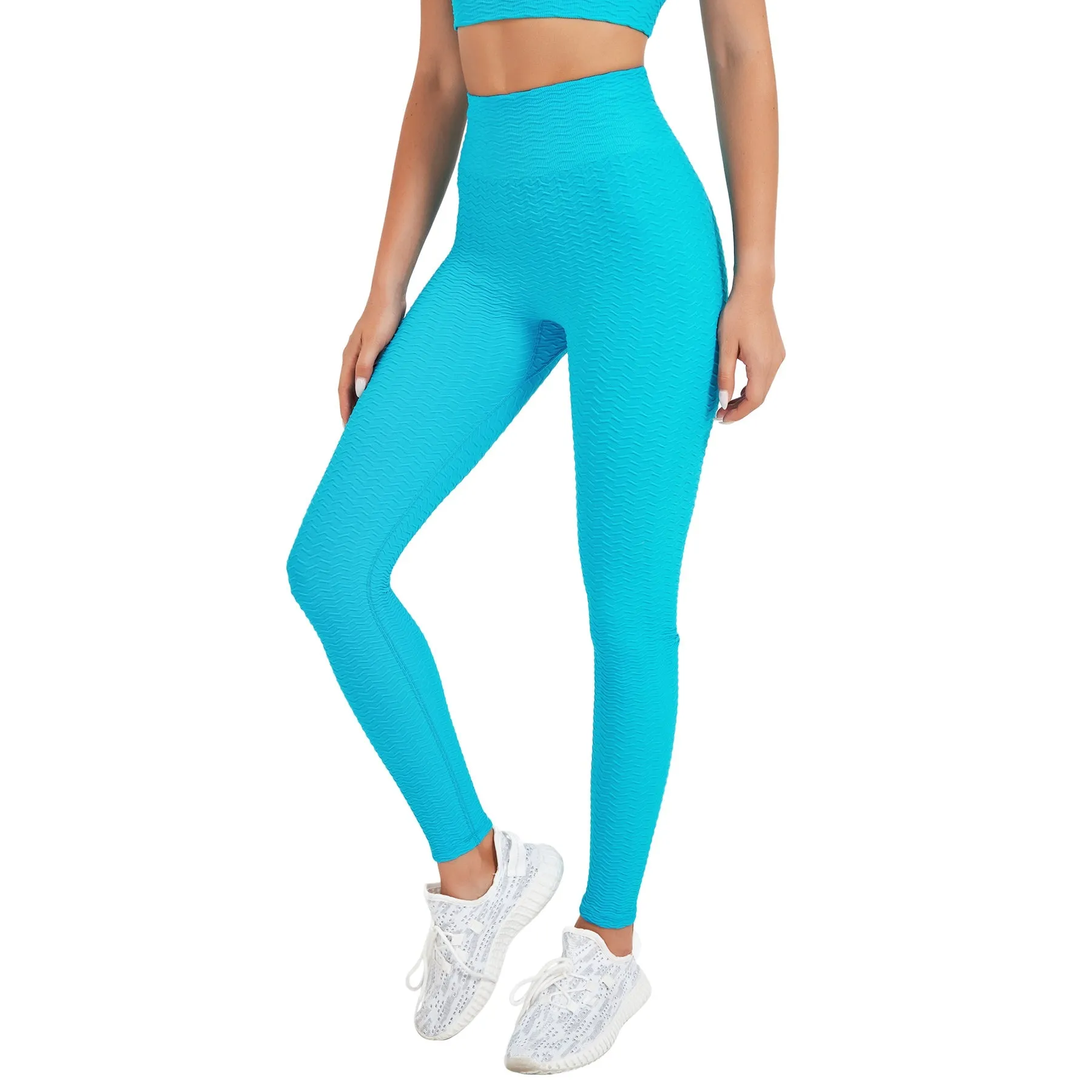 Blue Brilliance Cheeky Boost Leggings