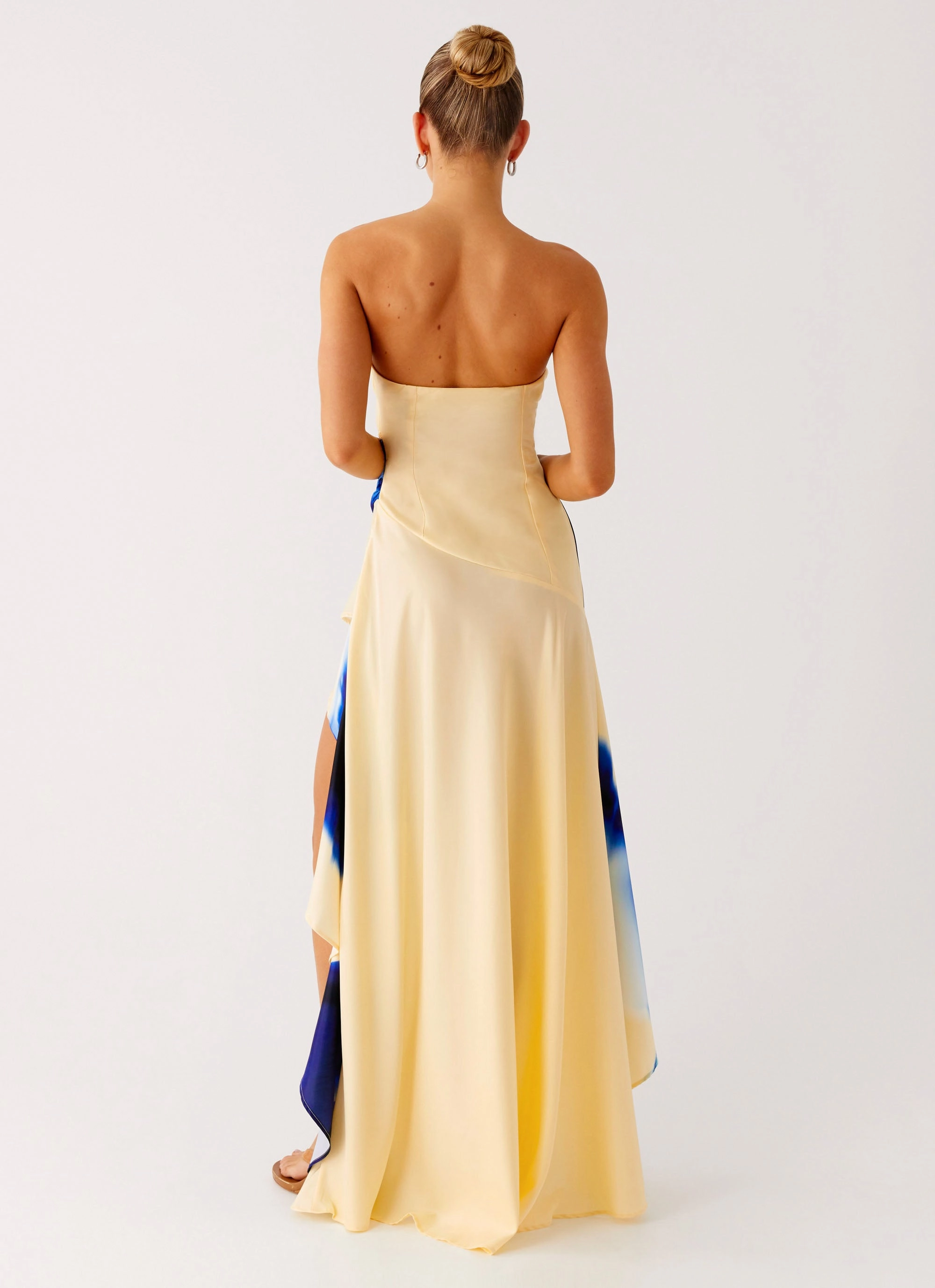 Bodie Maxi Dress - Heirloom Bloom Abstract Pattern Color Soft