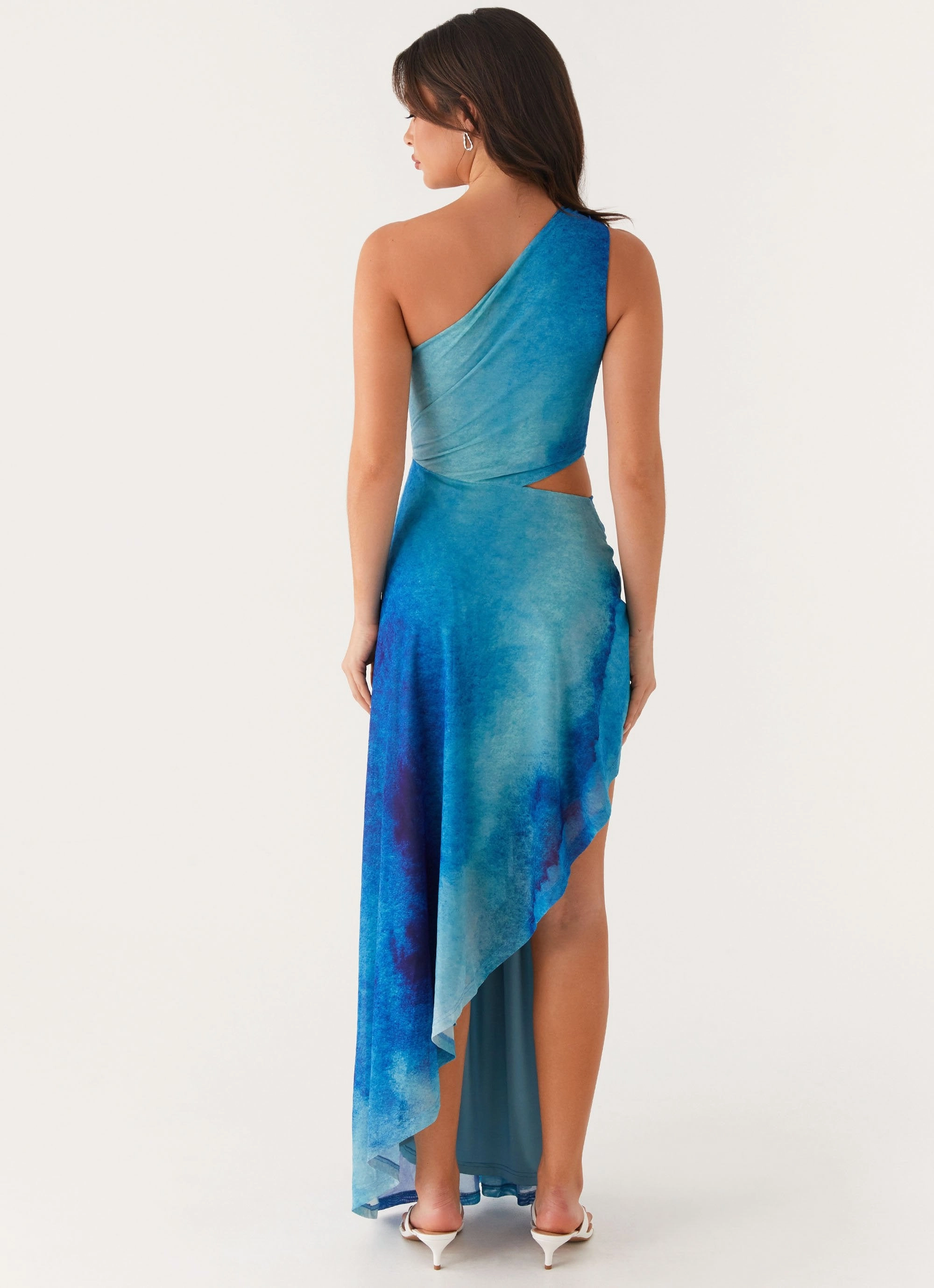 Blinded Maxi Dress - Blue Tie Dye Classic Flow