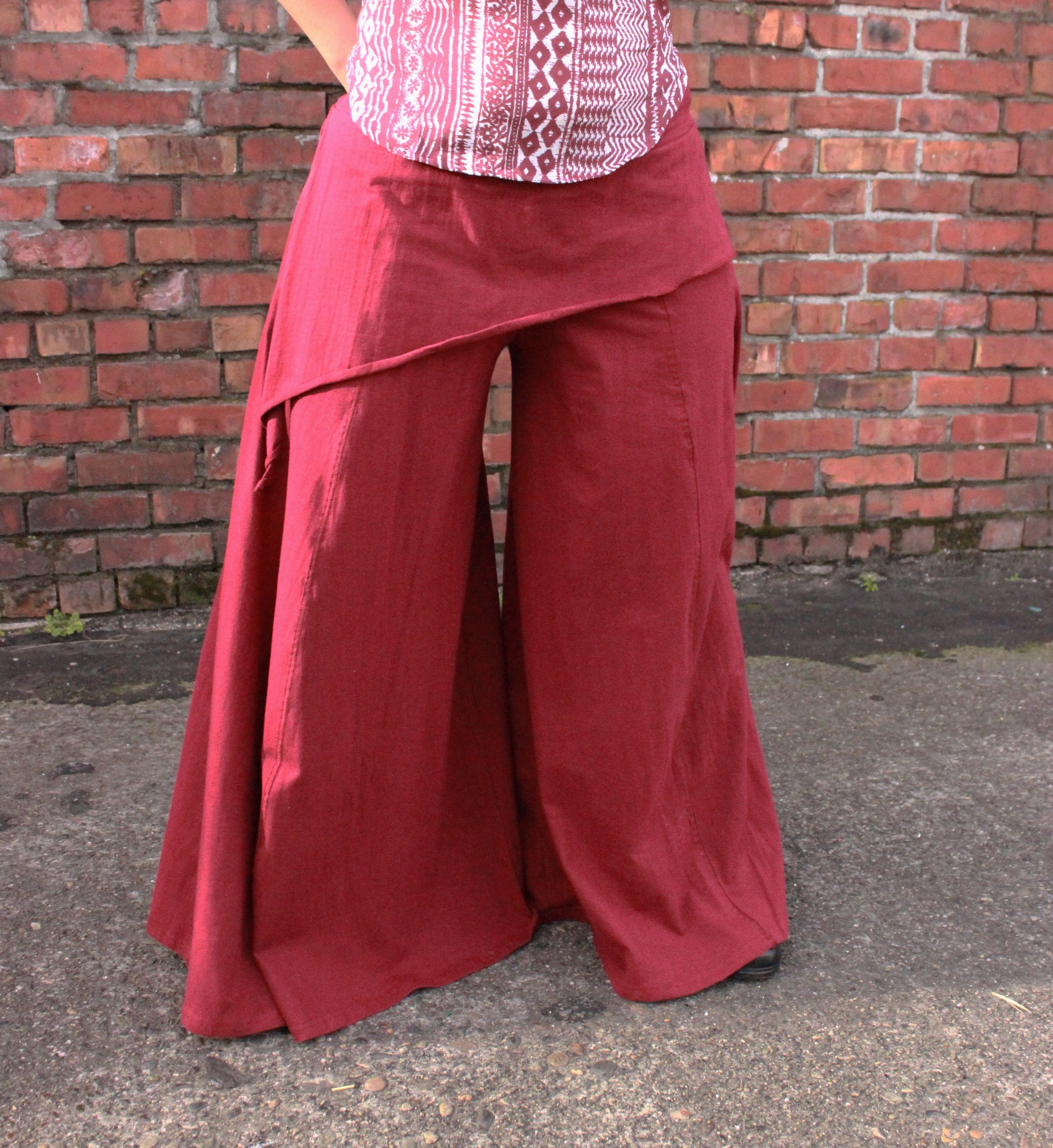 Sporty Appeal Versatile Wear Boho Skirt Pant