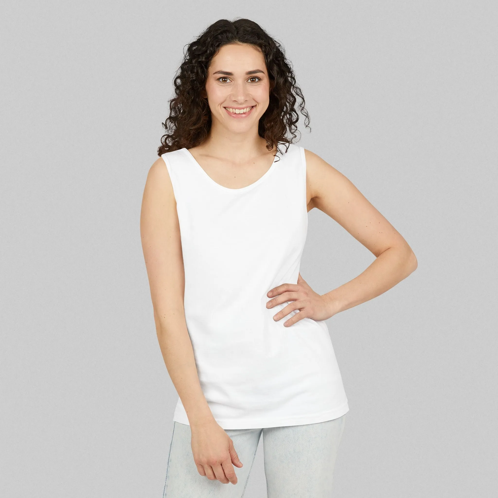 Bold Number 7' Women Fitness Tank top