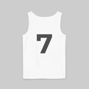 Bold Number 7' Women Fitness Tank top