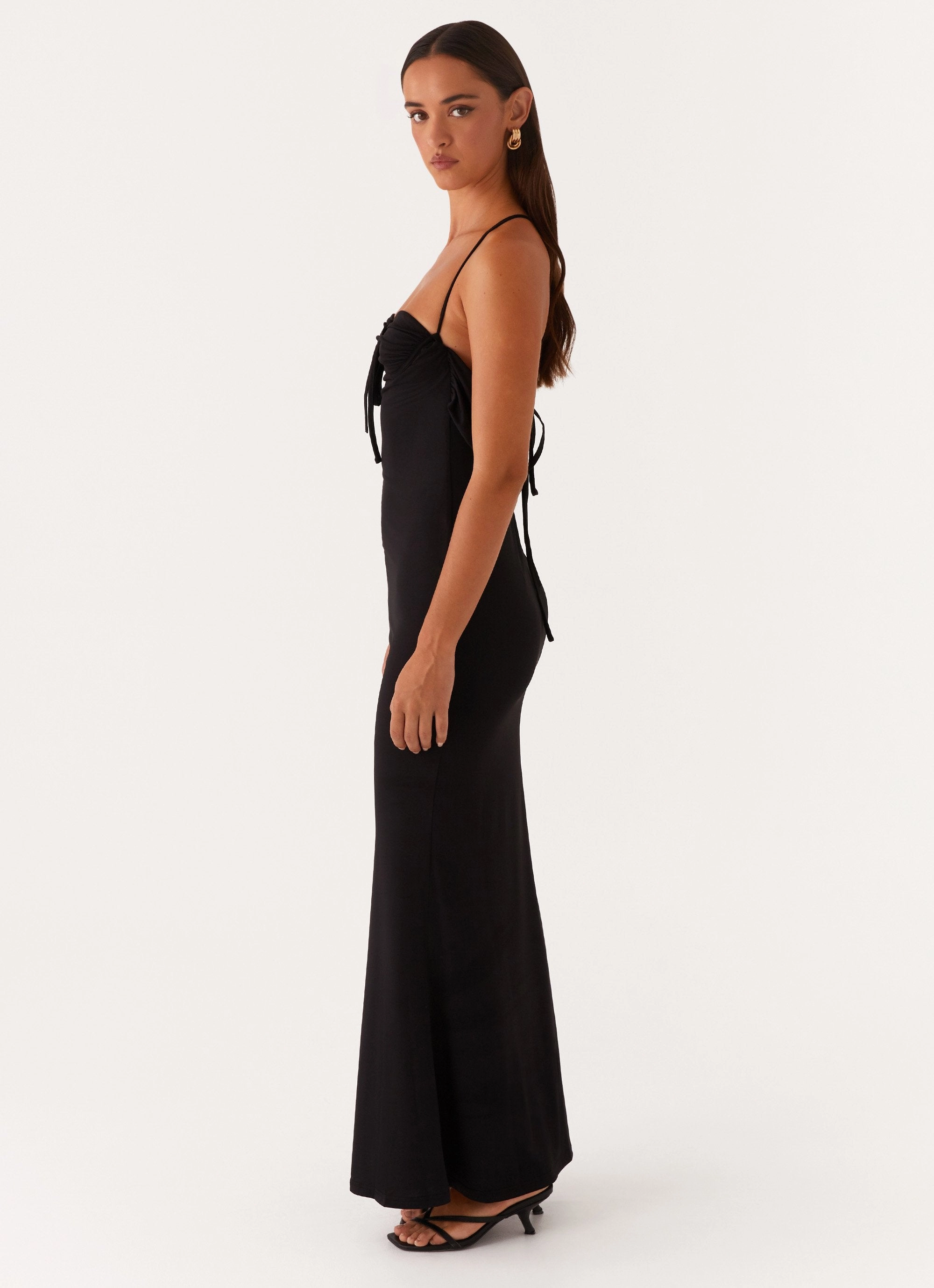 Bombshell Maxi Dress - Black Relax Mode Travel Friendly