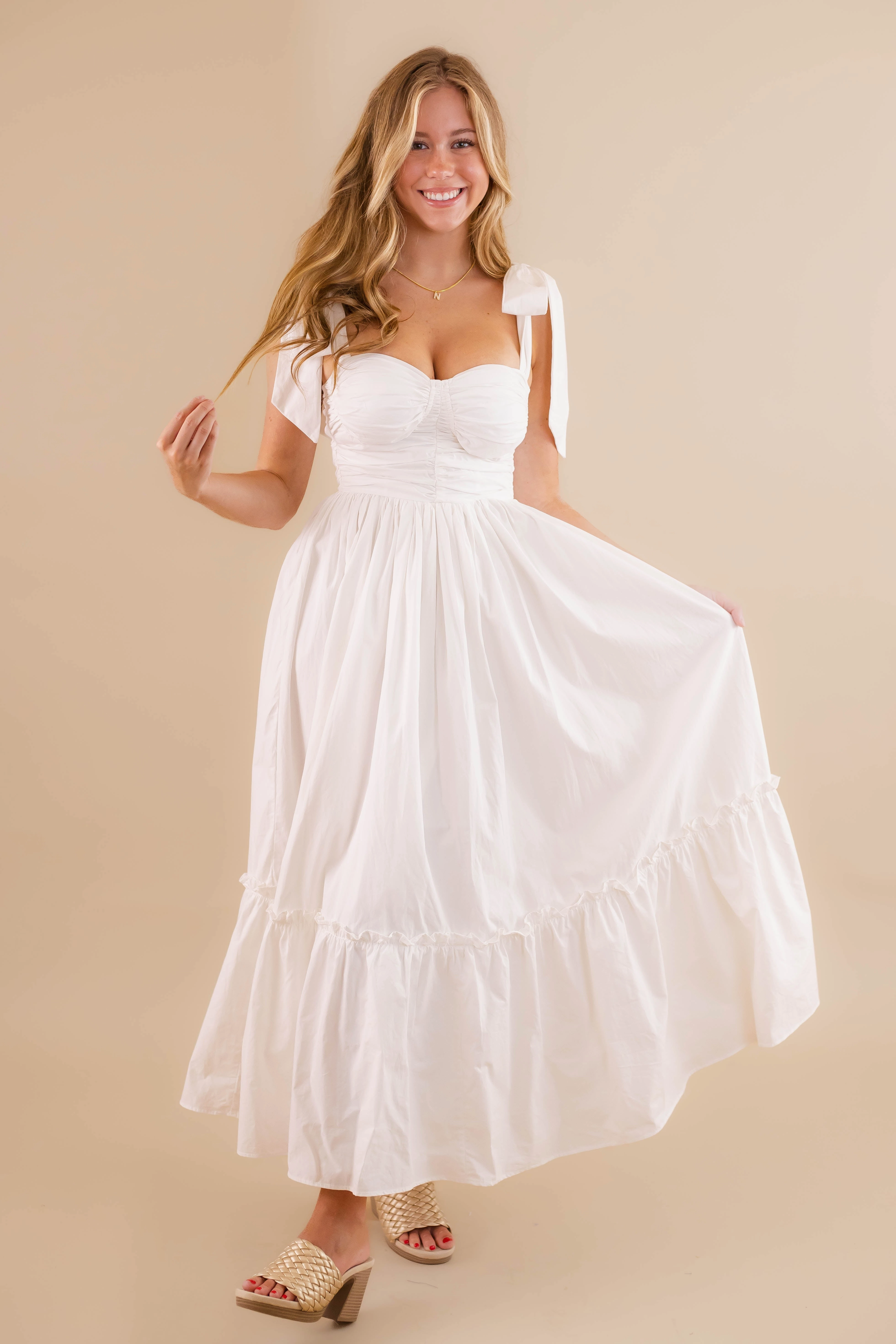 My Dreams Coming True Maxi Dress Light Sheen Cozy Comfort