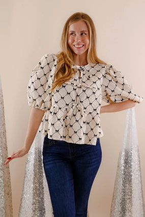 Bow Down Blouse SmoothZipper