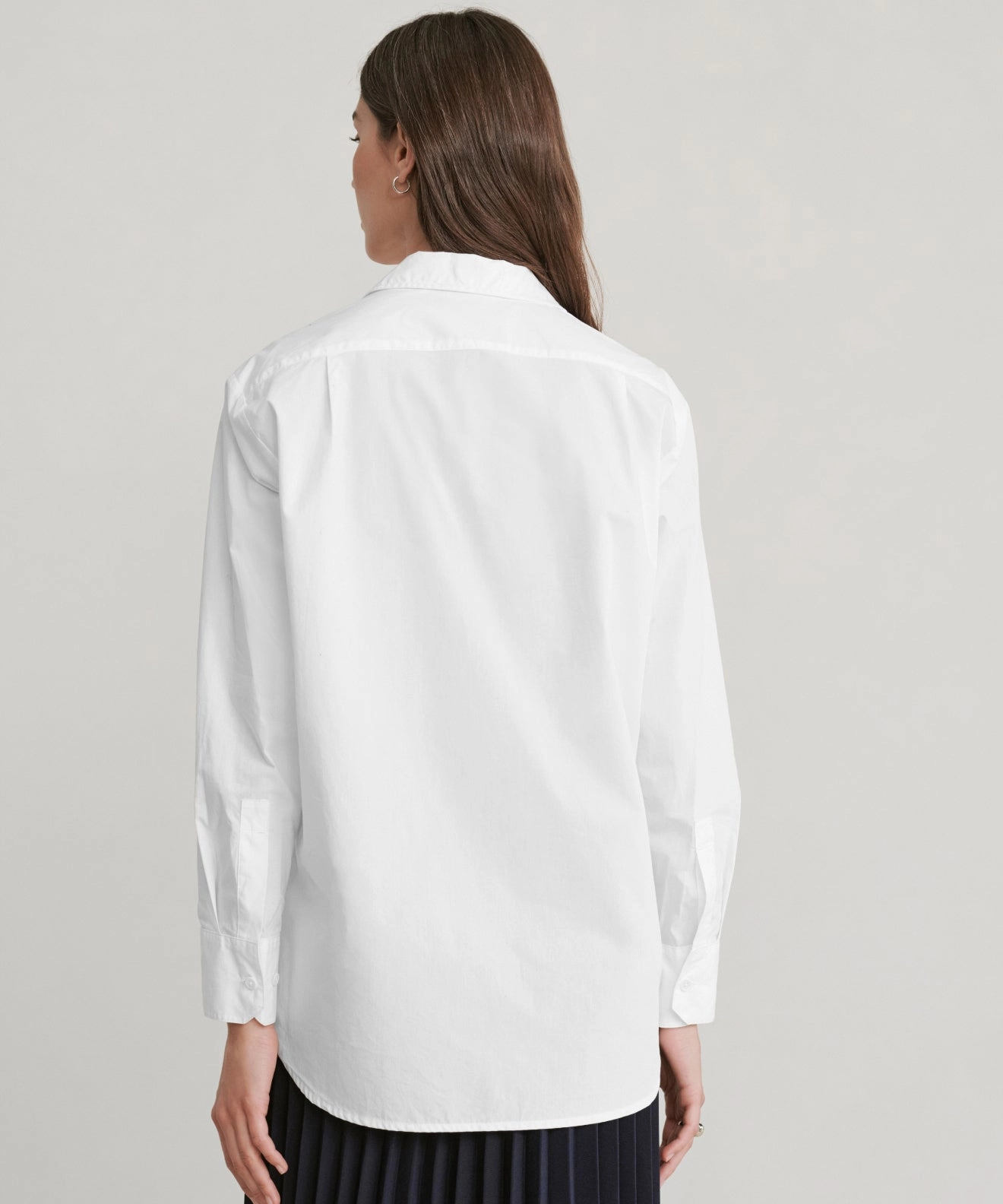 hypoallergenic material NonRestrictive Fit Boyfriend Shirt