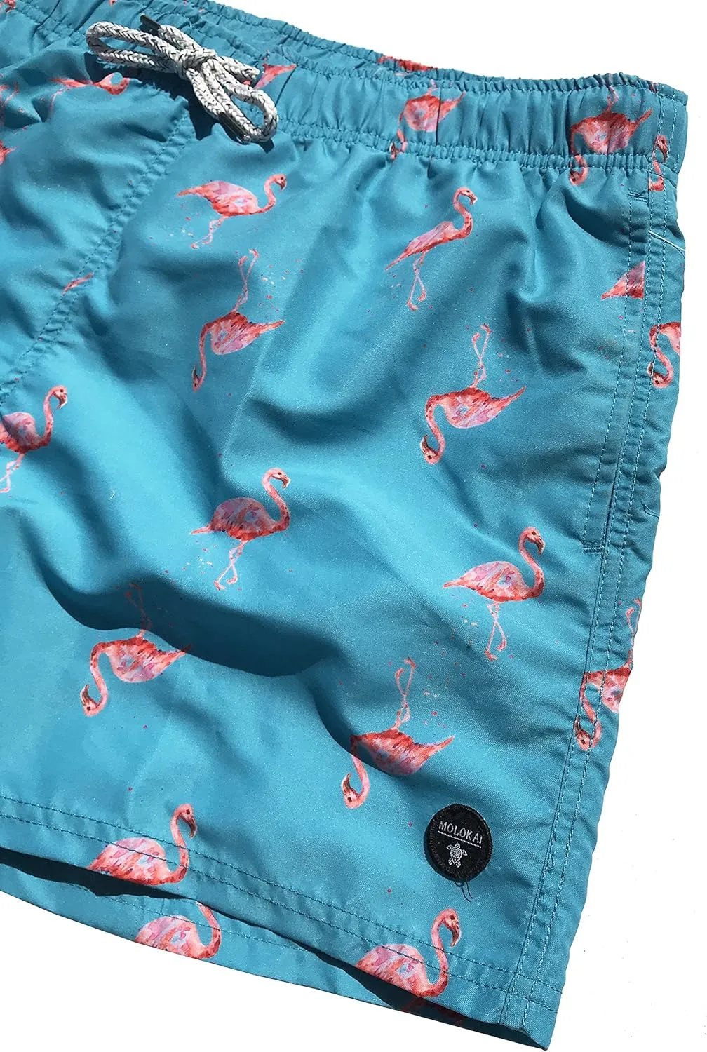 Boys Swim Trunks Quick Dry Elastic Waist Drawstring