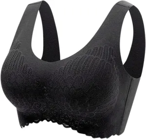 Bras for Women Lace Full Coverage 2025 Gathering Bras Seamless High Support Breathable Comfortable Wirefree Bralettes