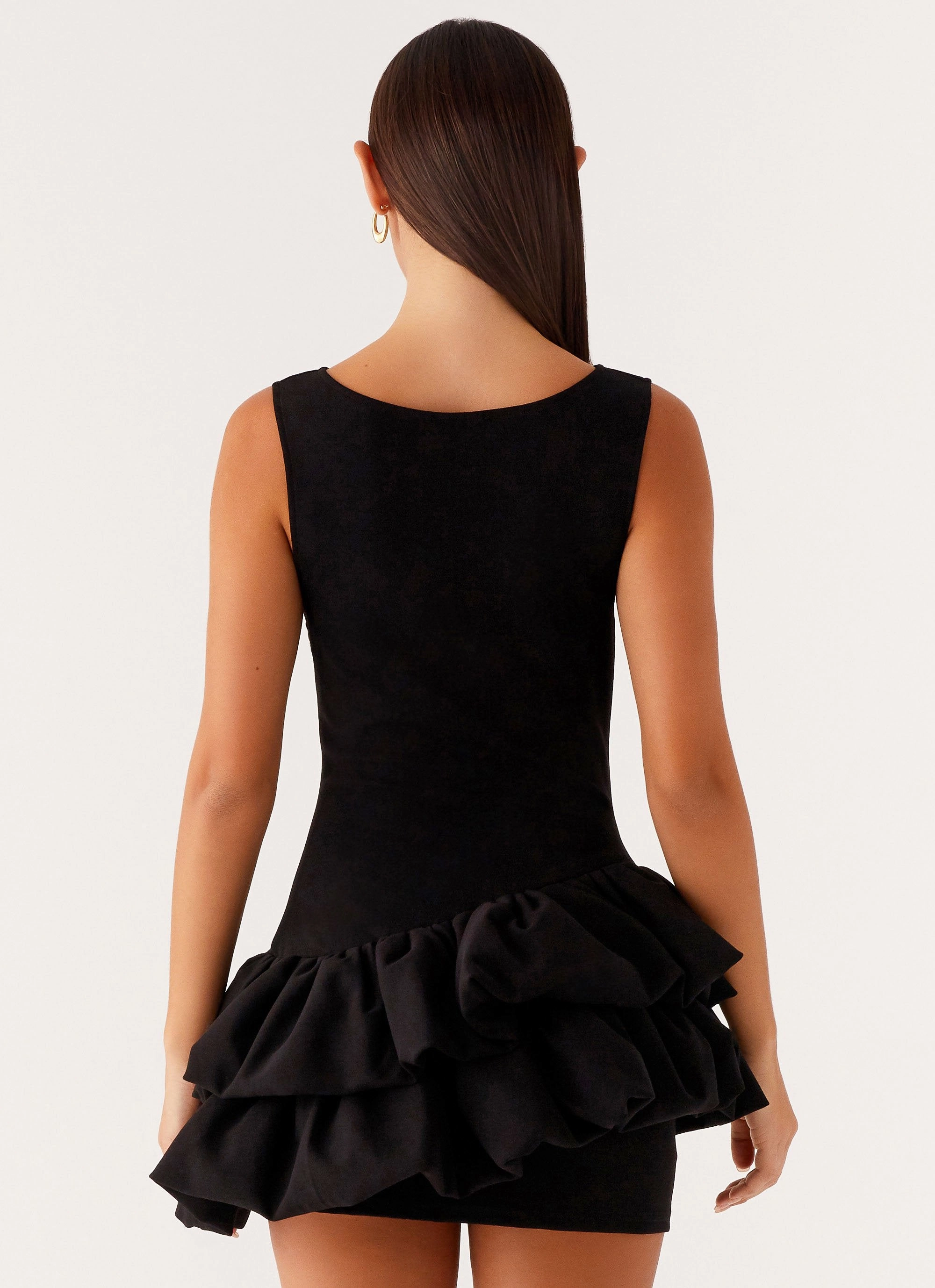 Break Free Mini Dress - Black Refined Mood Sporty Comfort