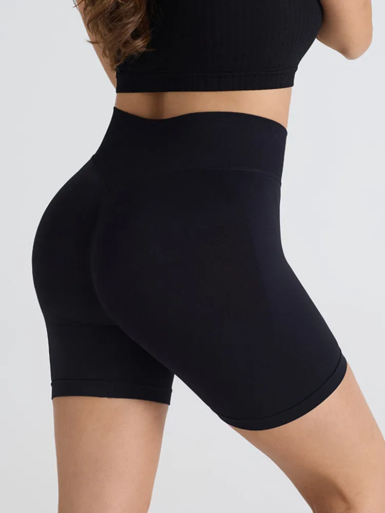 Breathable Butt Lifting Yoga Sports Shorts for Outer Wear