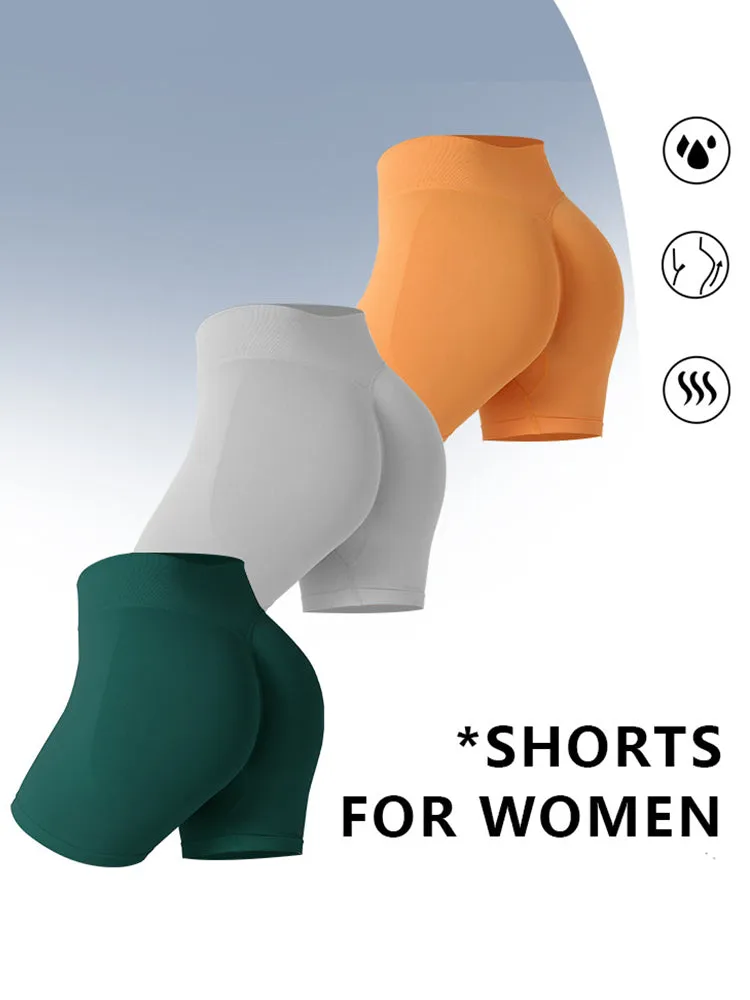 Breathable Butt Lifting Yoga Sports Shorts for Outer Wear