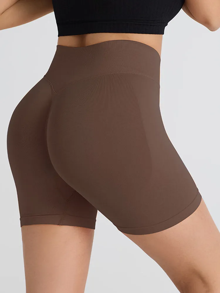 Breathable Butt Lifting Yoga Sports Shorts for Outer Wear