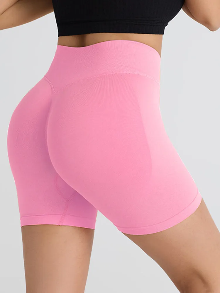 Breathable Butt Lifting Yoga Sports Shorts for Outer Wear