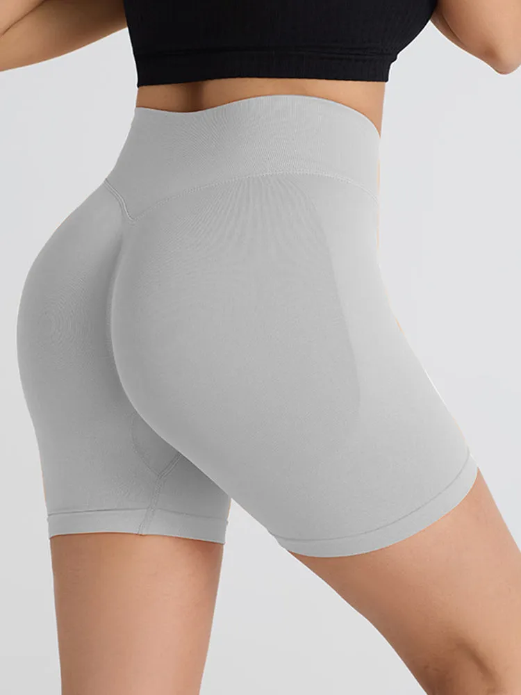Breathable Butt Lifting Yoga Sports Shorts for Outer Wear