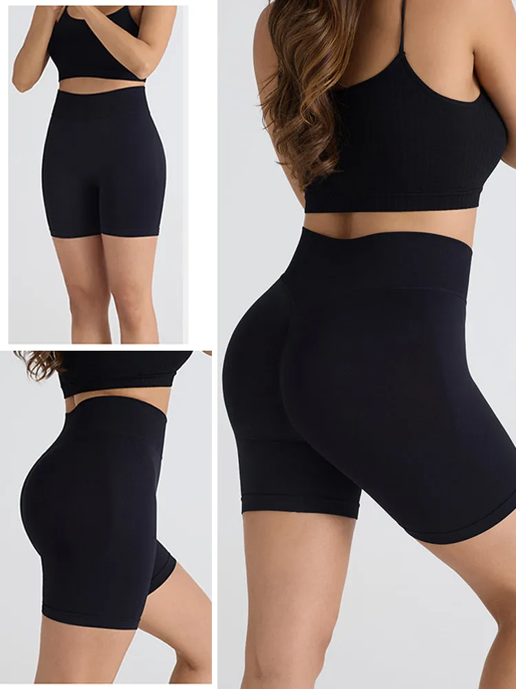 Breathable Butt Lifting Yoga Sports Shorts for Outer Wear