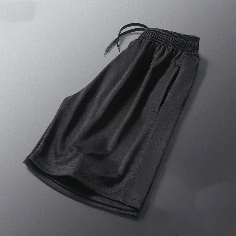 Breathable Striped Running Shorts for Men