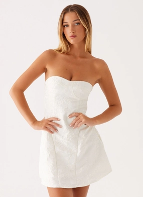 Smart Fit Bold Statement So Stylish Mini Dress - White