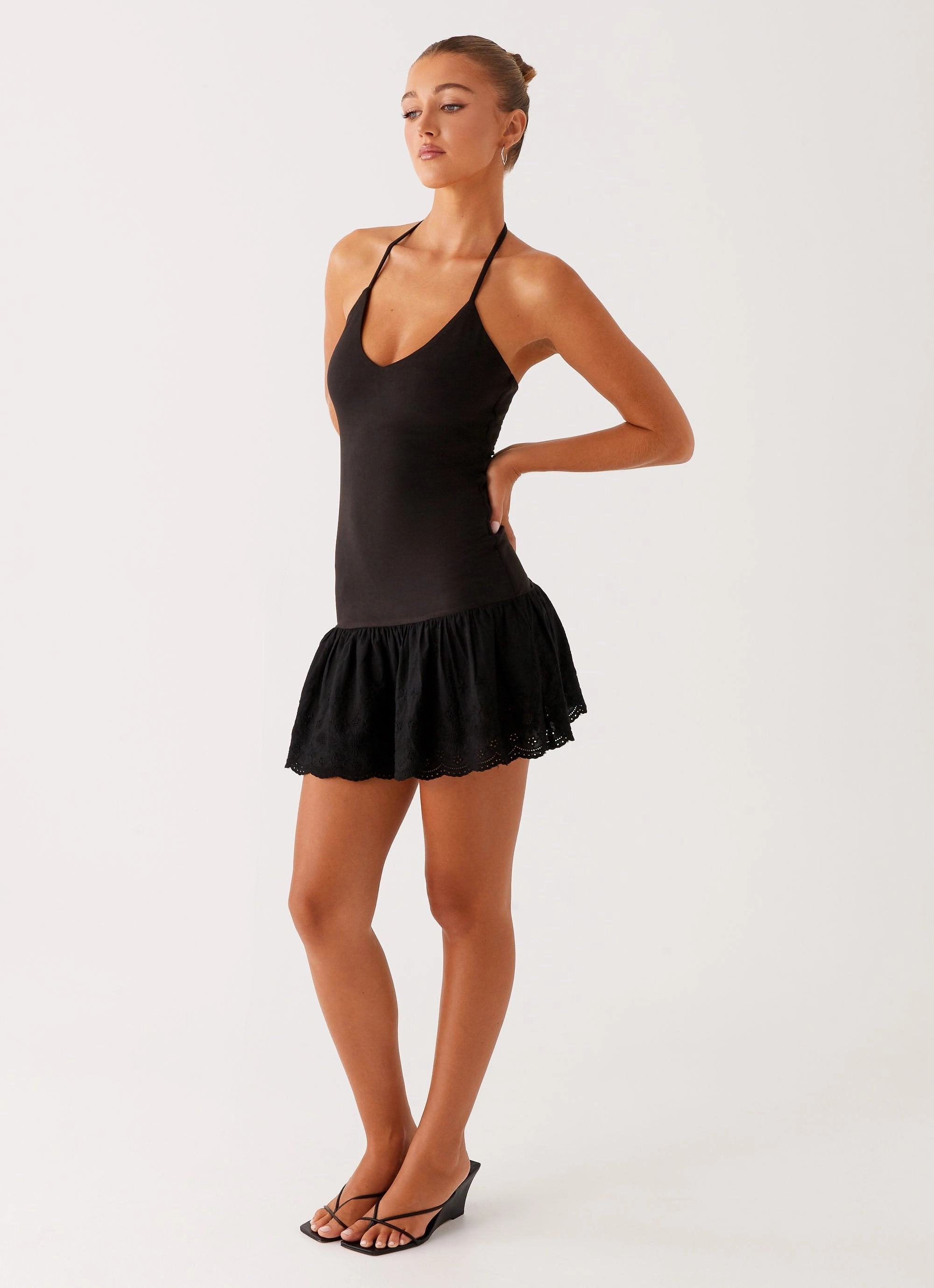 Amsterdam Mini Dress - Black Casual and Stylish Seasonal Wear