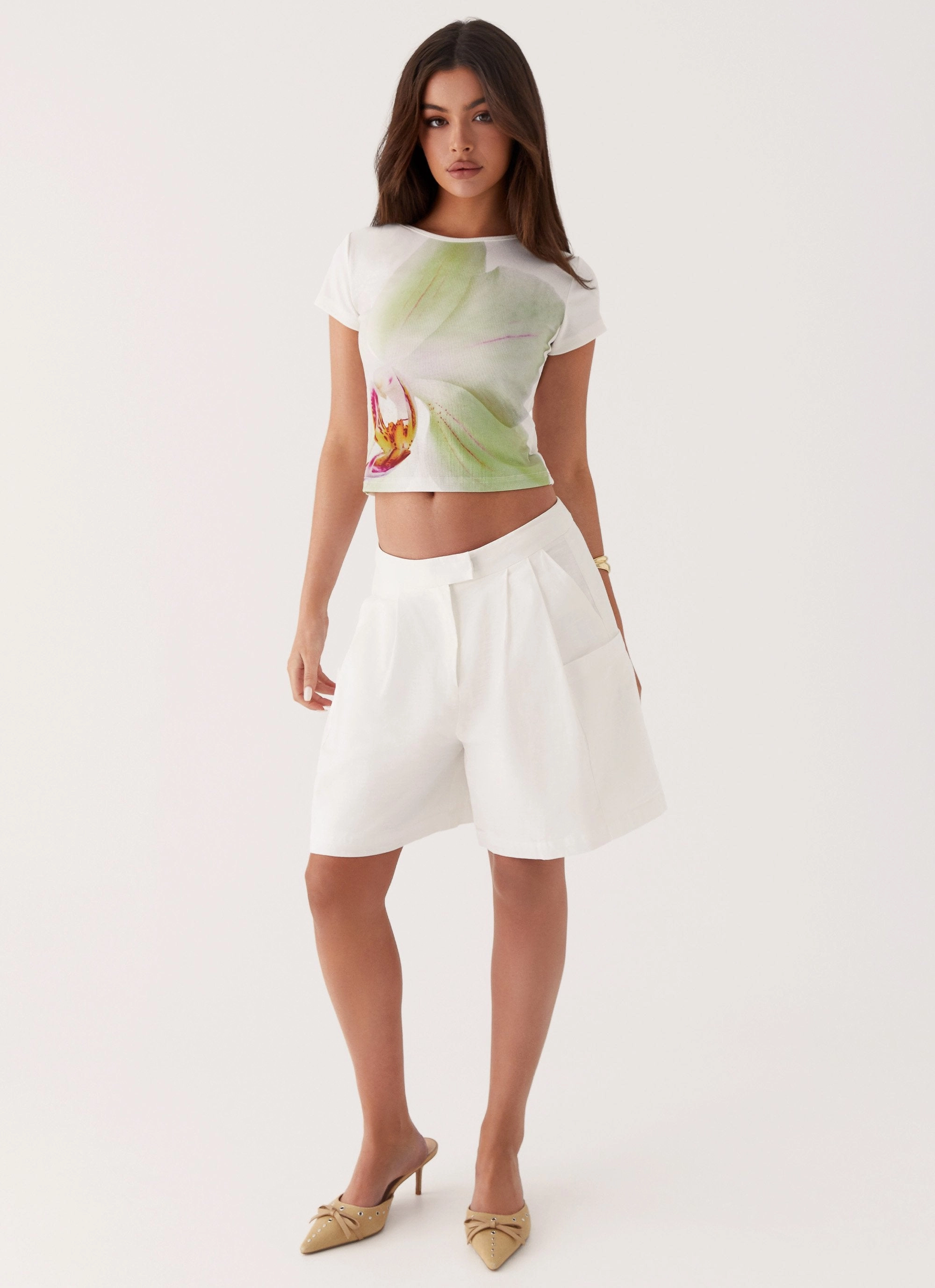 Pistachio Lily Baby Tee - Green MultiPurposeUtility Outdoor Apparel
