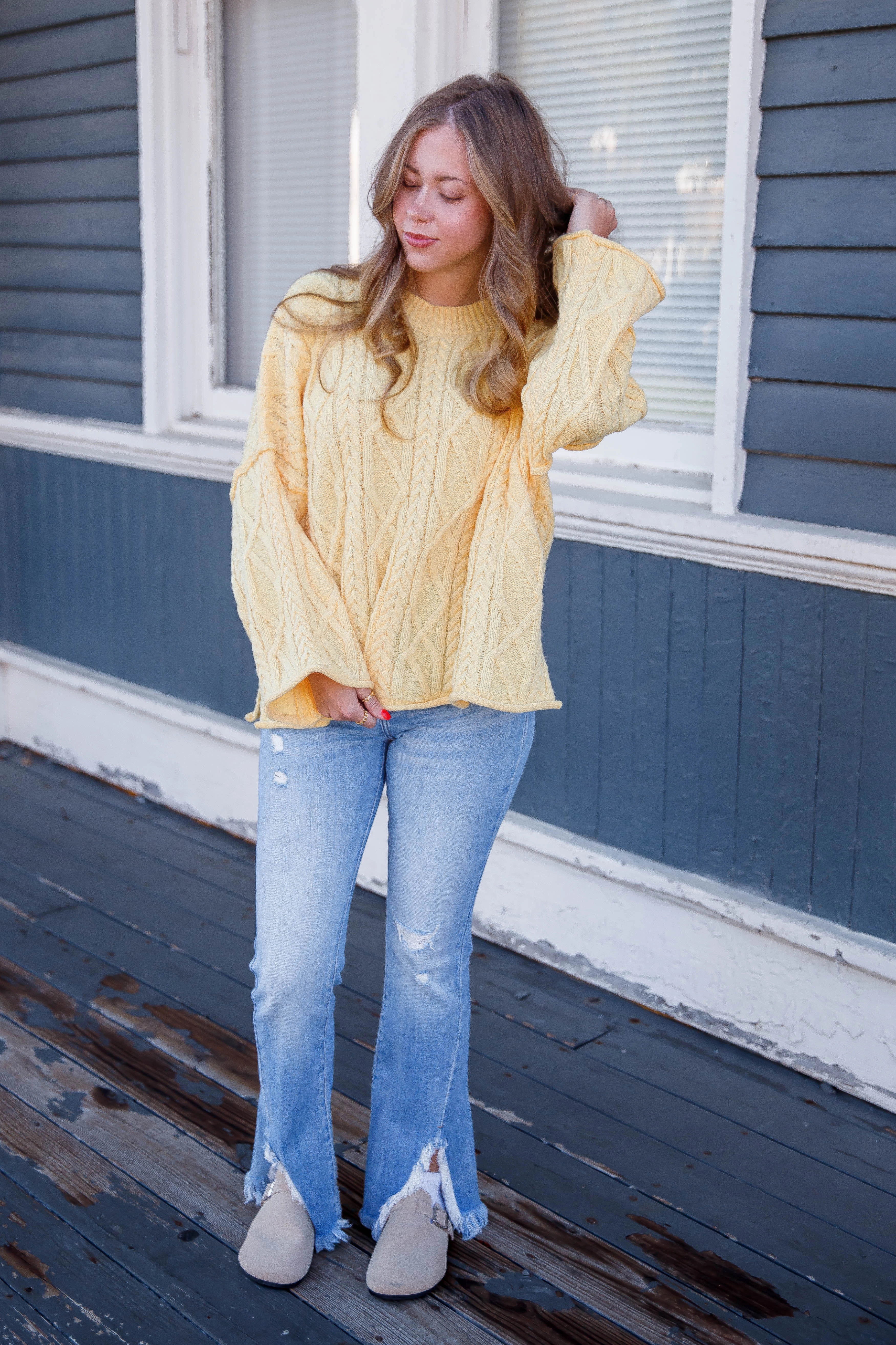 Sheer Overlay Material Built In Filter Layer Summer In My Mind Sweater