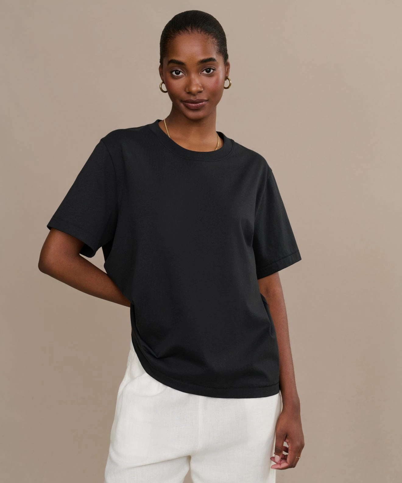 Durable Chainstitch Wrinkle Resistant Finish Crosby Tee