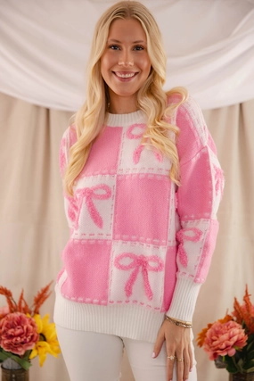Eco Friendly Fabric Something Timeless Sweater-Pink