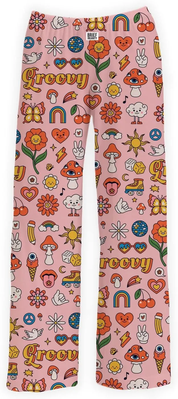 BRIEF INSANITY Lounge Pajama Pants - Comfy Lightweight Unisex Bottoms with Pockets - Soft Luxury Loungewear for Men & Women
