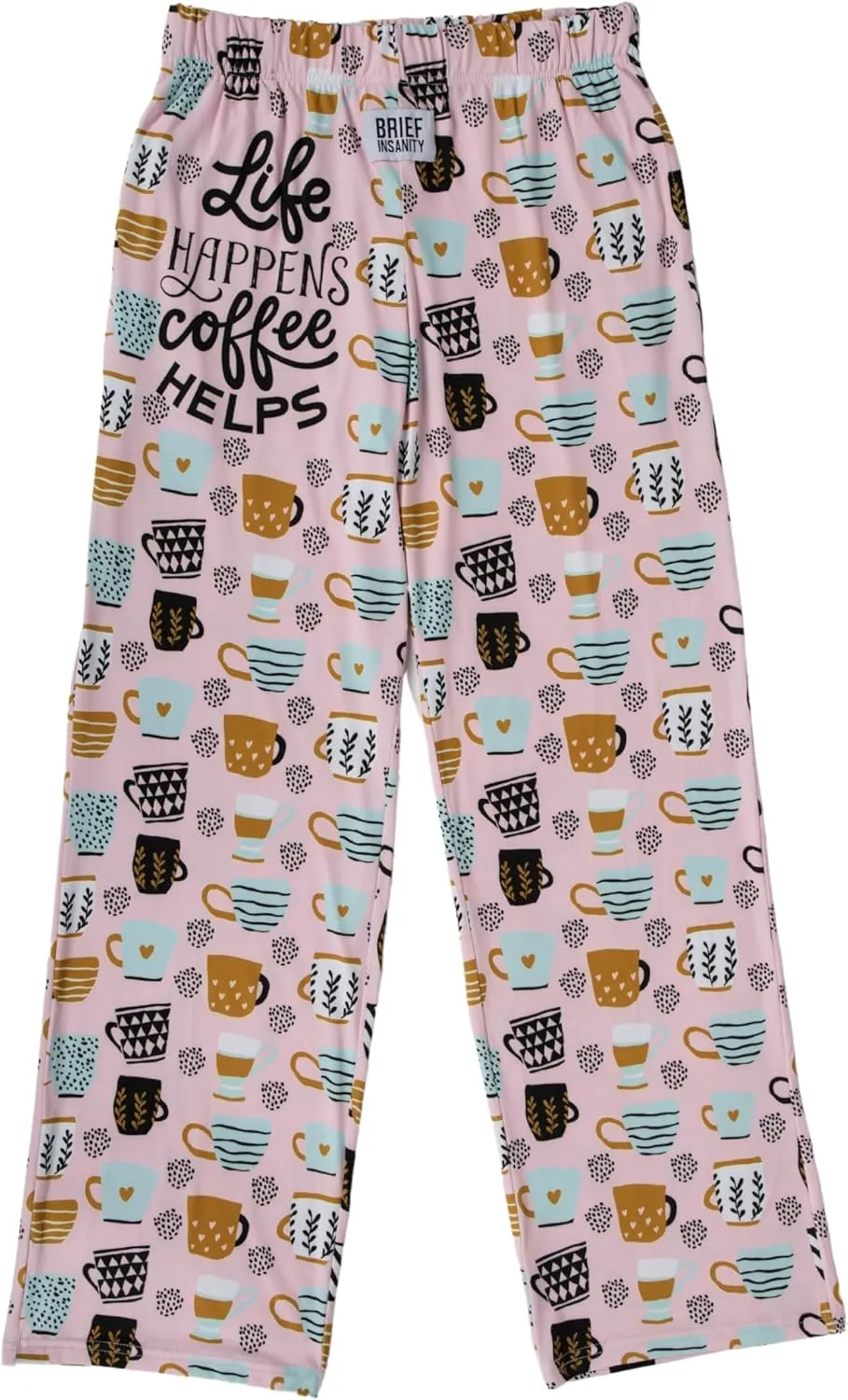 BRIEF INSANITY Lounge Pajama Pants - Comfy Lightweight Unisex Bottoms with Pockets - Soft Luxury Loungewear for Men & Women